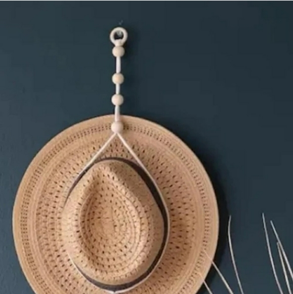 Bohemian Macramne Wall Hat Hanging Decor - Picture 3 of 4